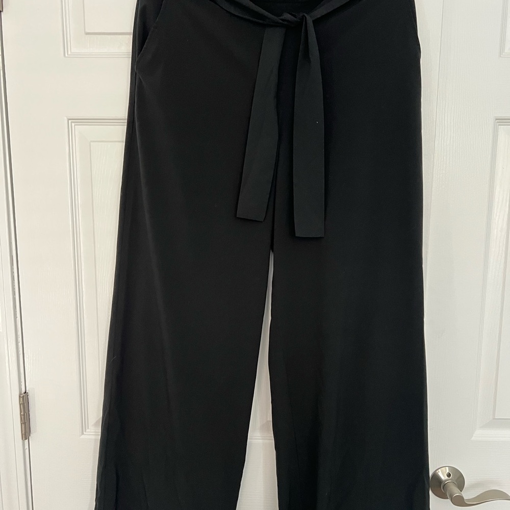 Banana republic Elegant Black Women's Wide-Leg Pants